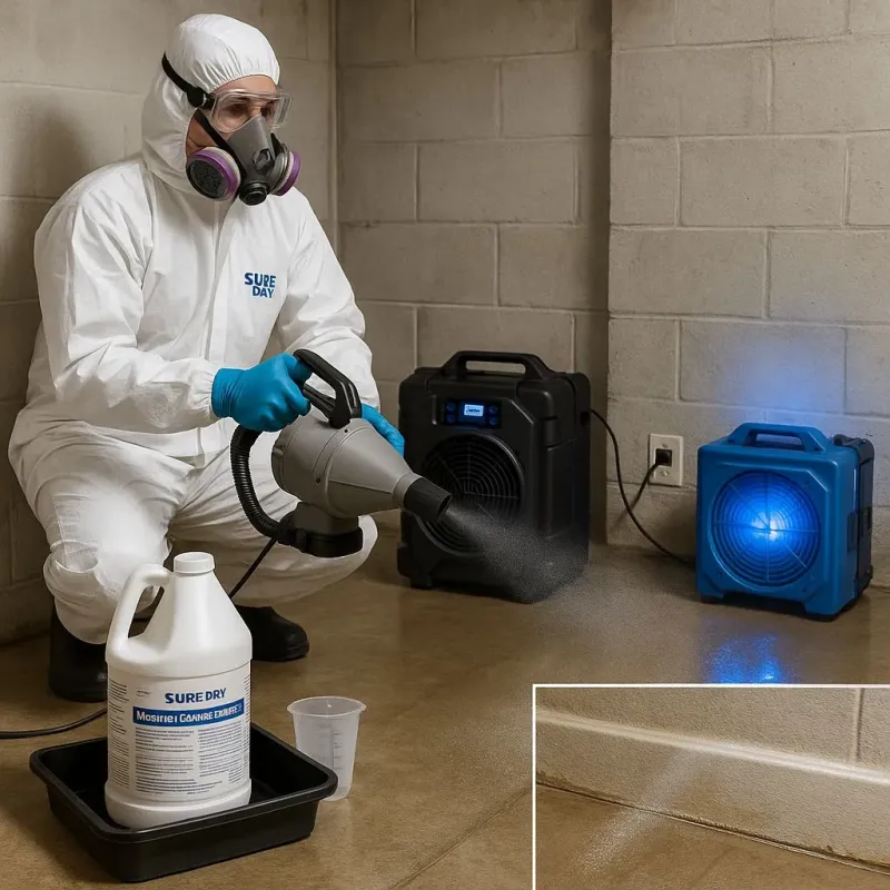 Sanitization and Odor Removal process in Walker, MN