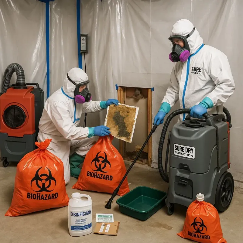 Contaminated Water Handling Protocols process in Walker, MN